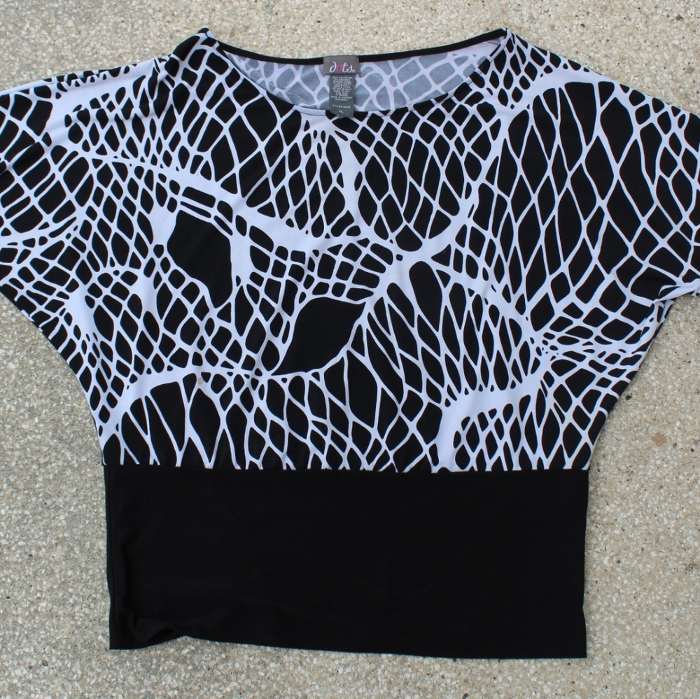 Dots Black & White Shirt